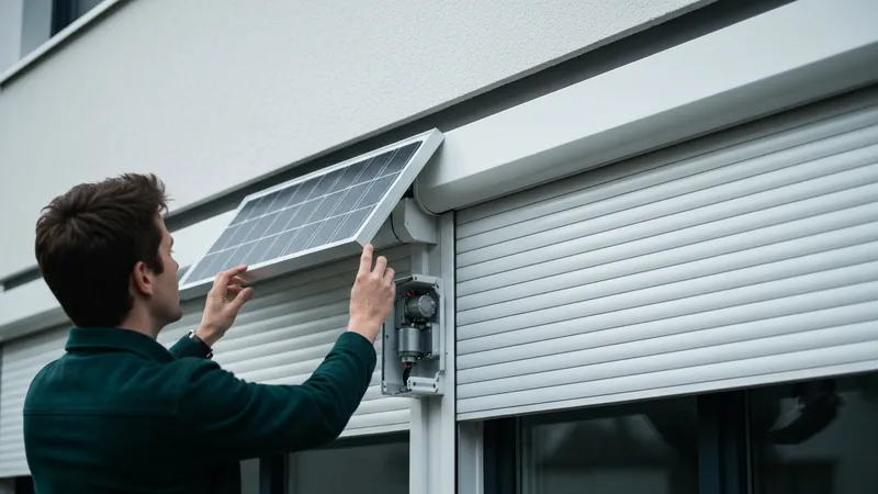 Comment fonctionnent les volets roulants solaires